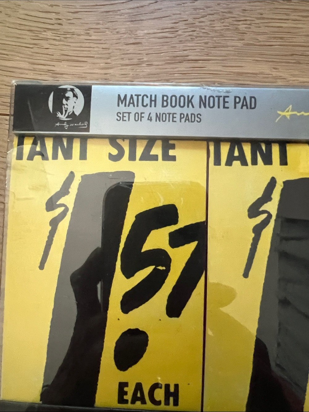 Andy Warhol Design Note Pad Set - Picture 4 of 7